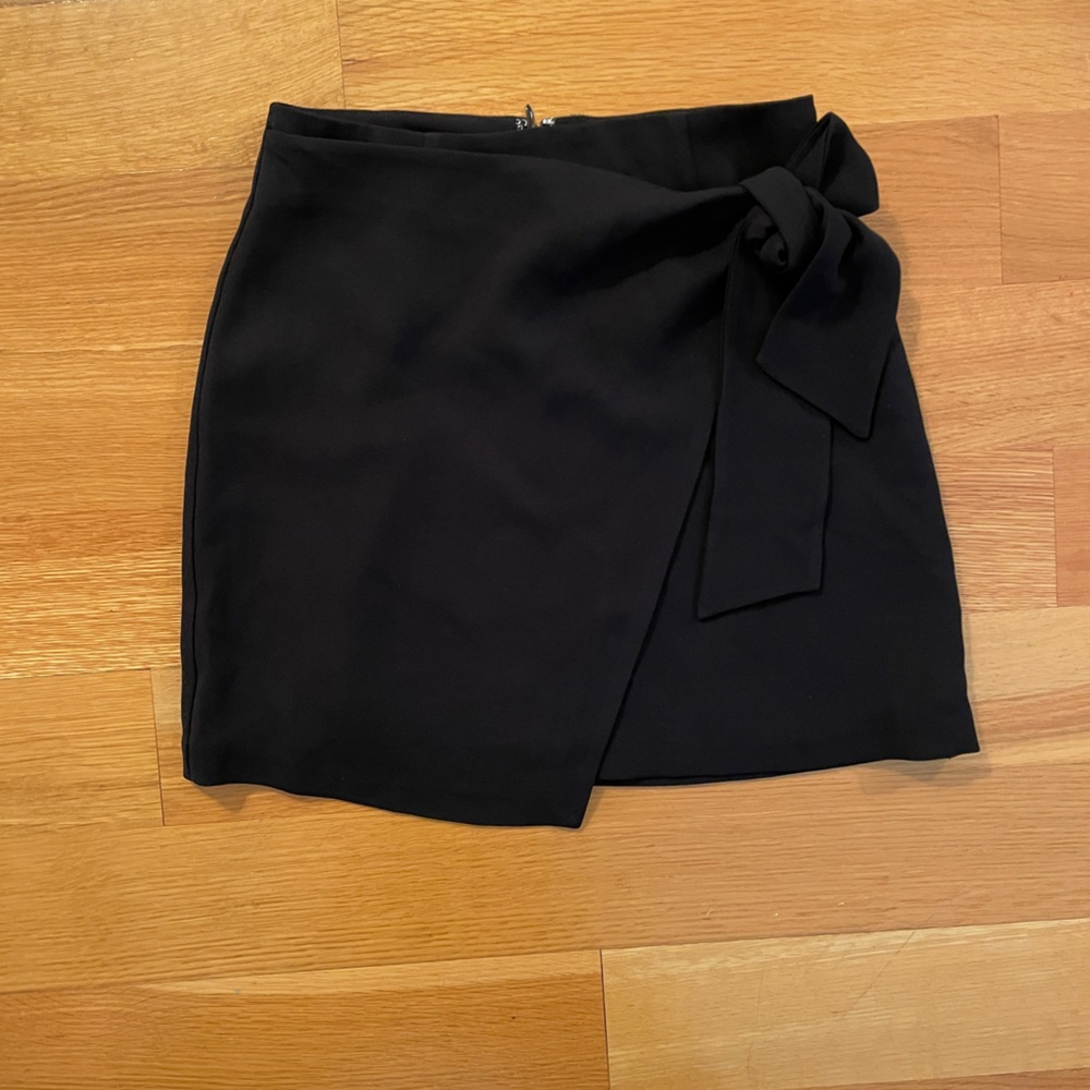 Aritzia mini wrap skirt